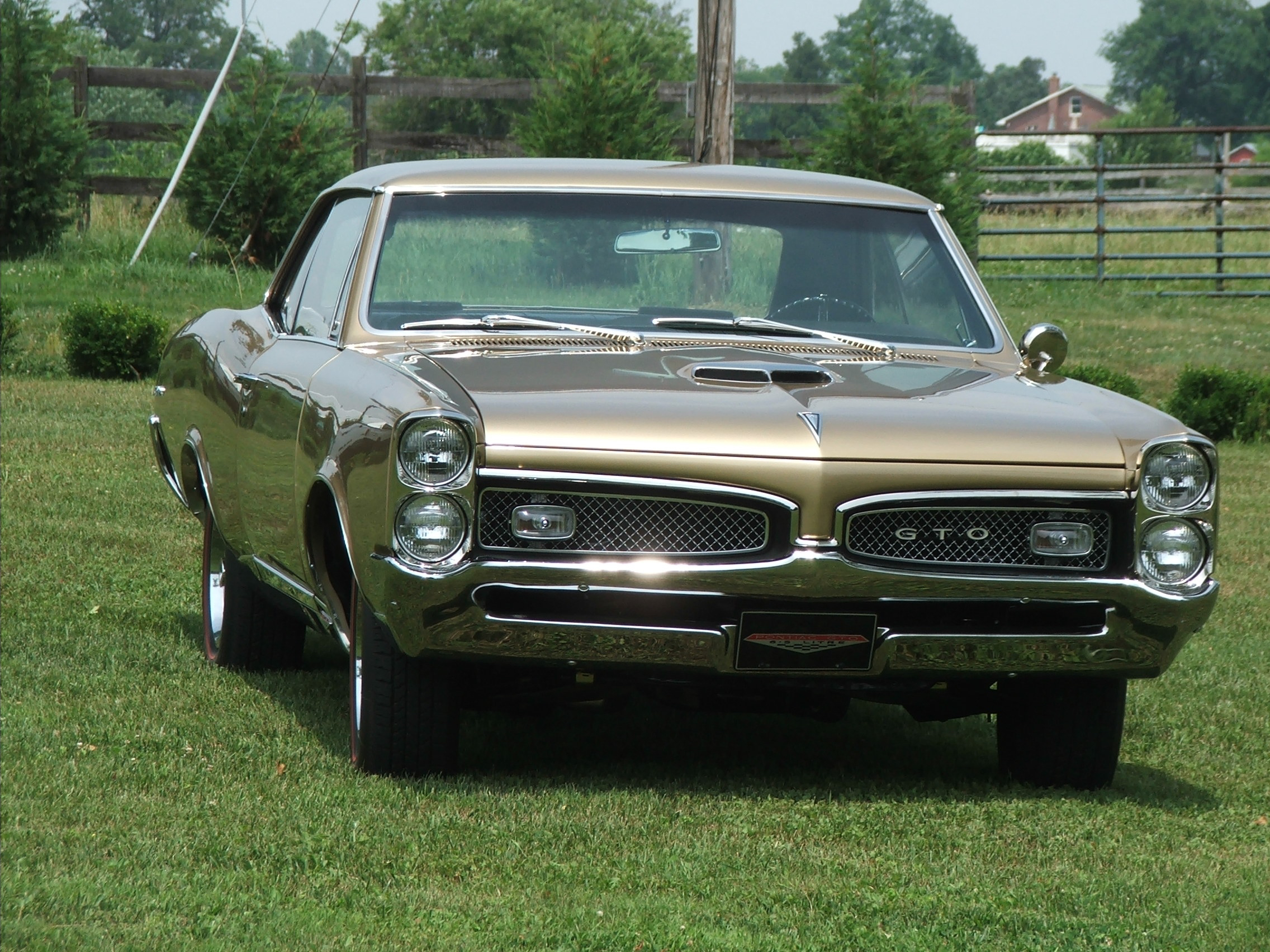 one of our classic car restoration projects in Middle, Tennessee a 1967 Pontiac GTO