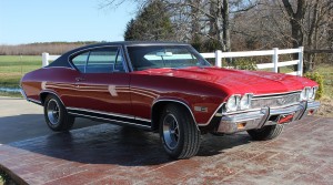 one of our classic car restoration projects in Middle, Tennessee a 1968 Chevy Chevelle SS