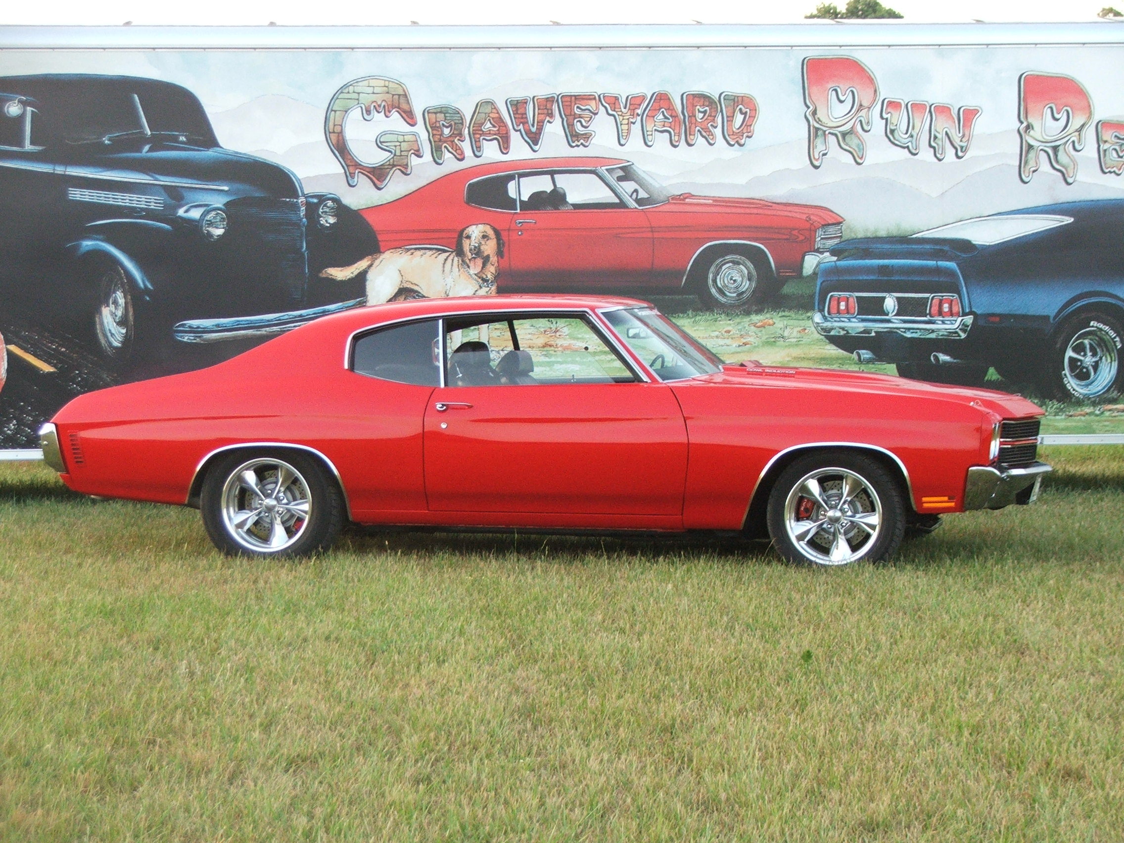 one of our classic car restoration projects in Middle, Tennessee a 1970 Chevy Chevelle